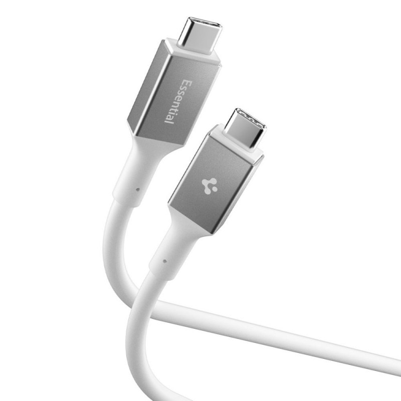 KABAL SPIGEN USB-C to USB-C 240W, 1,2m White