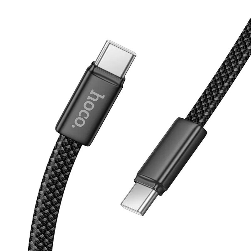 KABAL HOCO USB-C to USB-C 60W, 3A, 1m Black X125