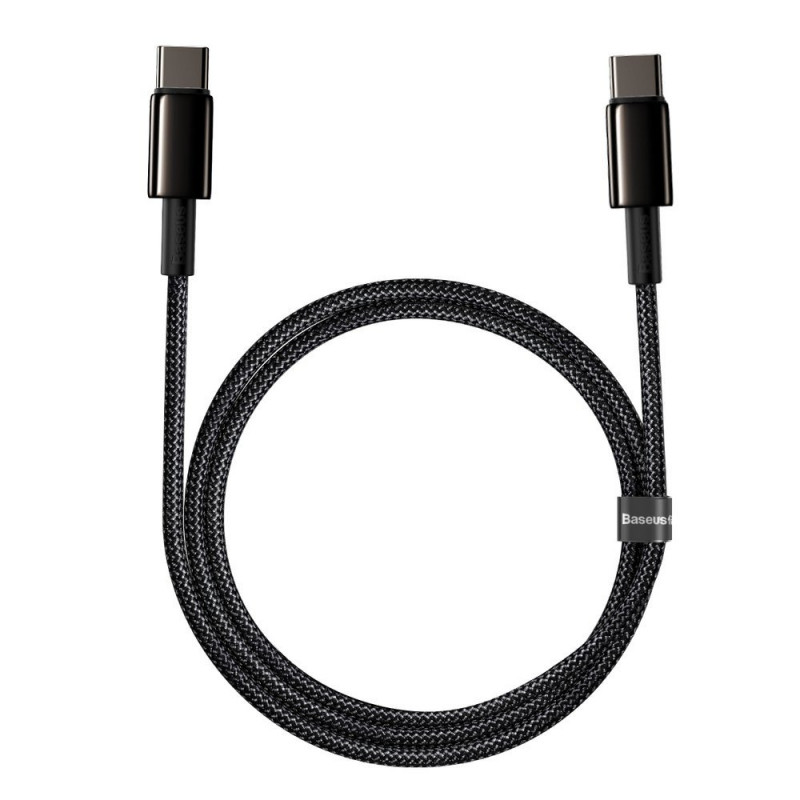 KABAL BASEUS USB-C to USB-C 100W, 5A, 1m Black