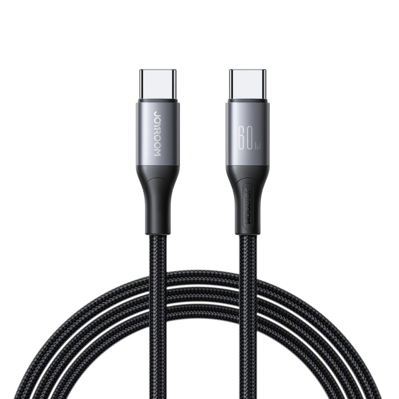 KABAL JOYROOM USB-C to USB-C 60W, 3A, 1m Black