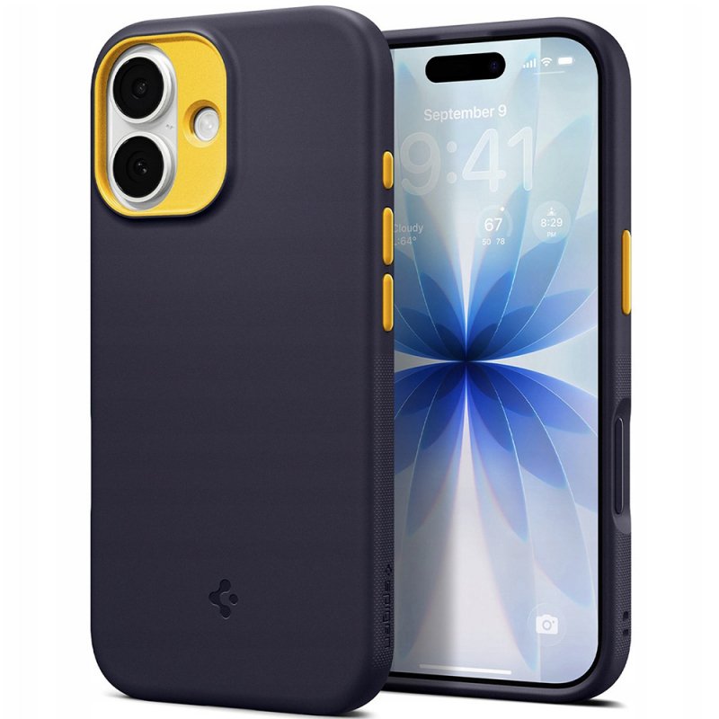 MASKA SPIGEN Caseology Nano Pop with MagSafe for Apple iPhone 17, Blueberry Navy