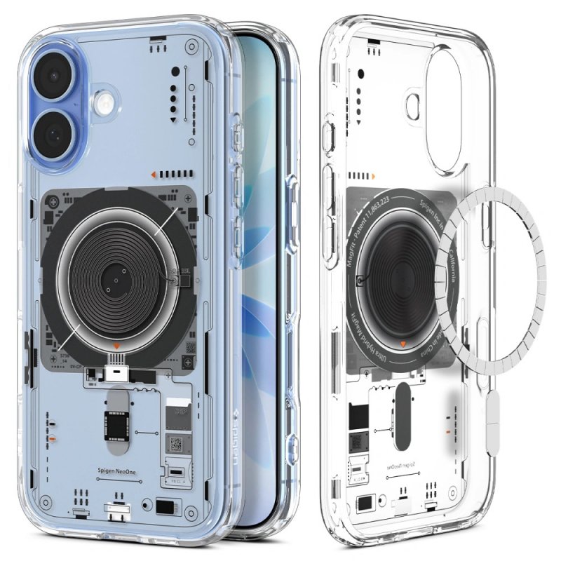 MASKA SPIGEN Ultra Hybrid Neo One with MagSafe for Apple iPhone 17, Transparent