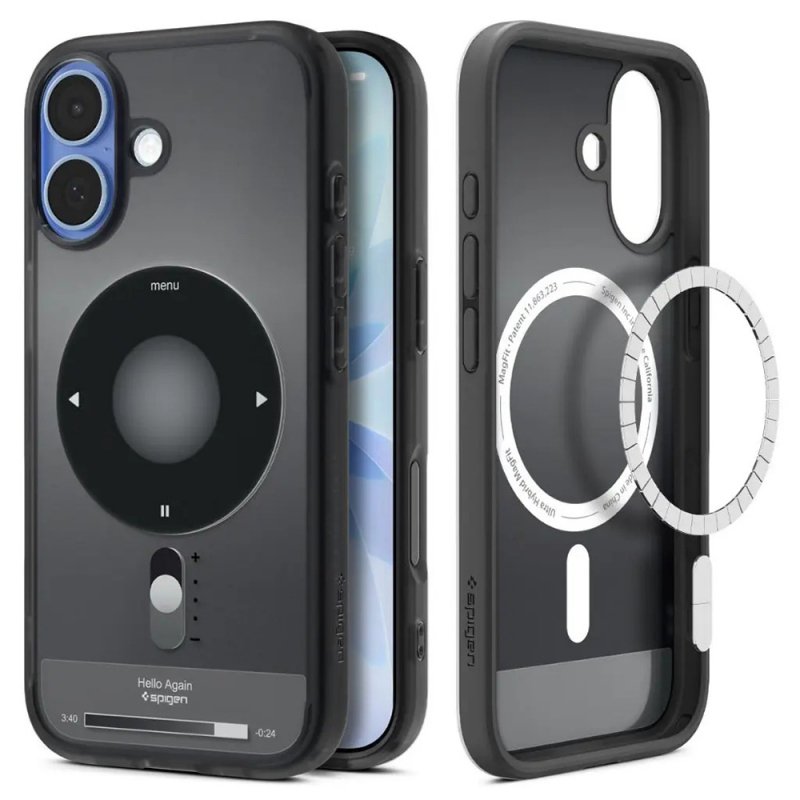 MASKA SPIGEN Ultra Hybrid Classic with MagSafe for Apple iPhone 17, Black