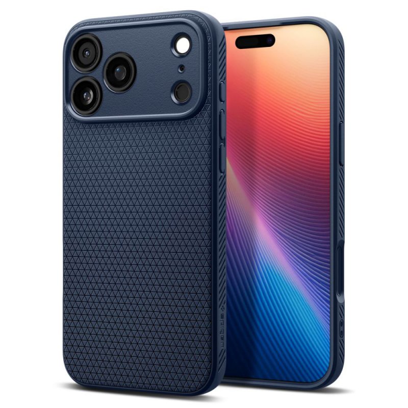 MASKA SPIGEN  Liquid Air for Apple iPhone 17 Pro, Navy Blue