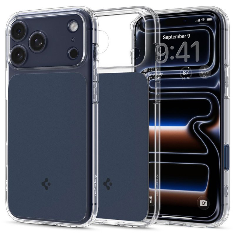 MASKA SPIGEN Ultra Hybrid T with MagSafe for Apple iPhone 17 Pro, Matte Blue