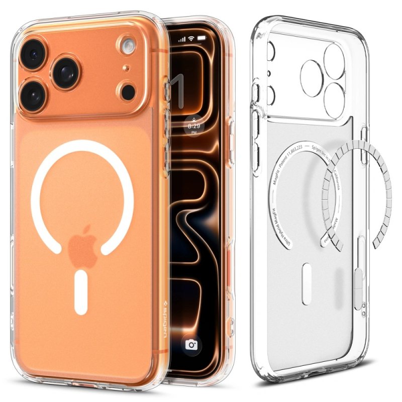 MASKA SPIGEN Ultra Hybrid with MagSafe for Apple iPhone 17 Pro Max, Frost White