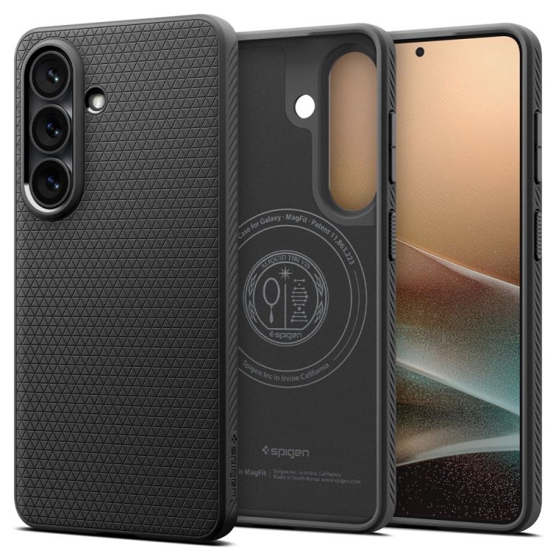 MASKA SPIGEN  Liquid Air with MagSafe for Samsung Galaxy S26 S942, Matte Black