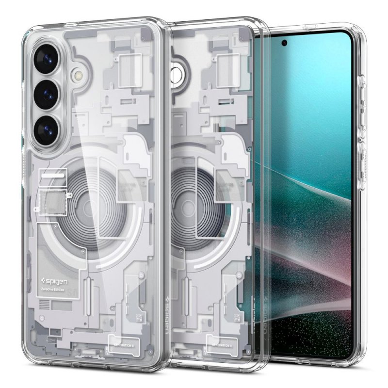 MASKA SPIGEN Ultra Hybrid Zero One with MagSafe for Samsung Galaxy S26 S942, White