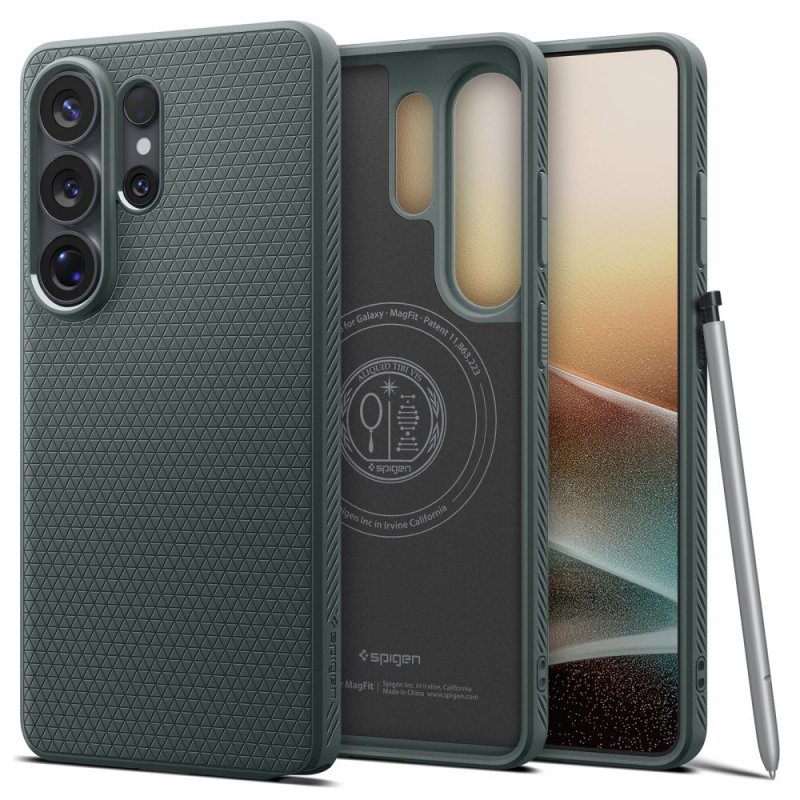 MASKA SPIGEN  Liquid Air with MagSafe for Samsung Galaxy S26 Ultra S948, Abyss Green