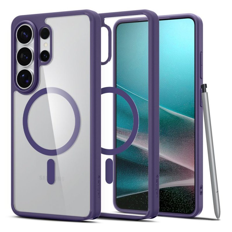 MASKA SPIGEN Ultra Hybrid with MagSafe for Samsung Galaxy S26 Ultra S948, Deep Purple
