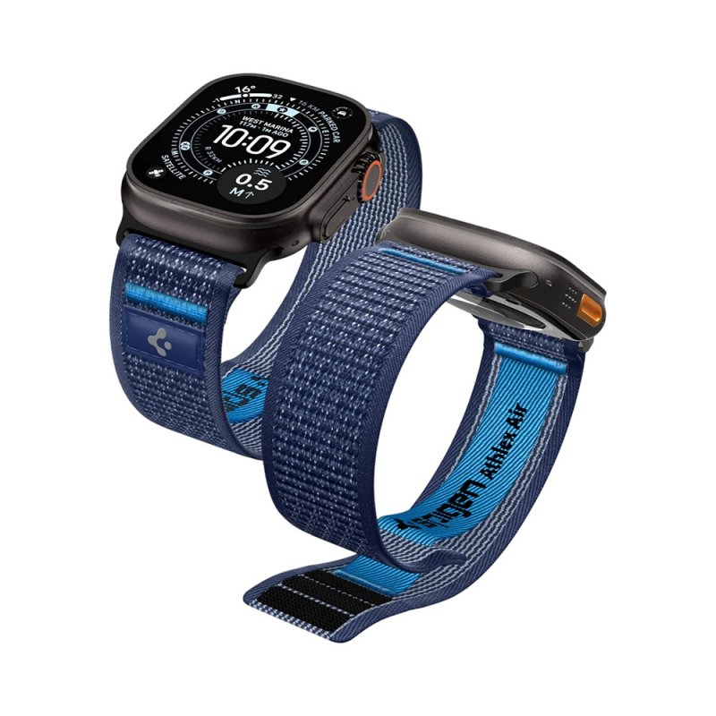NARUKVICA SPIGEN Apple Athlex Air2 Watch 49/46/45/44mm Black