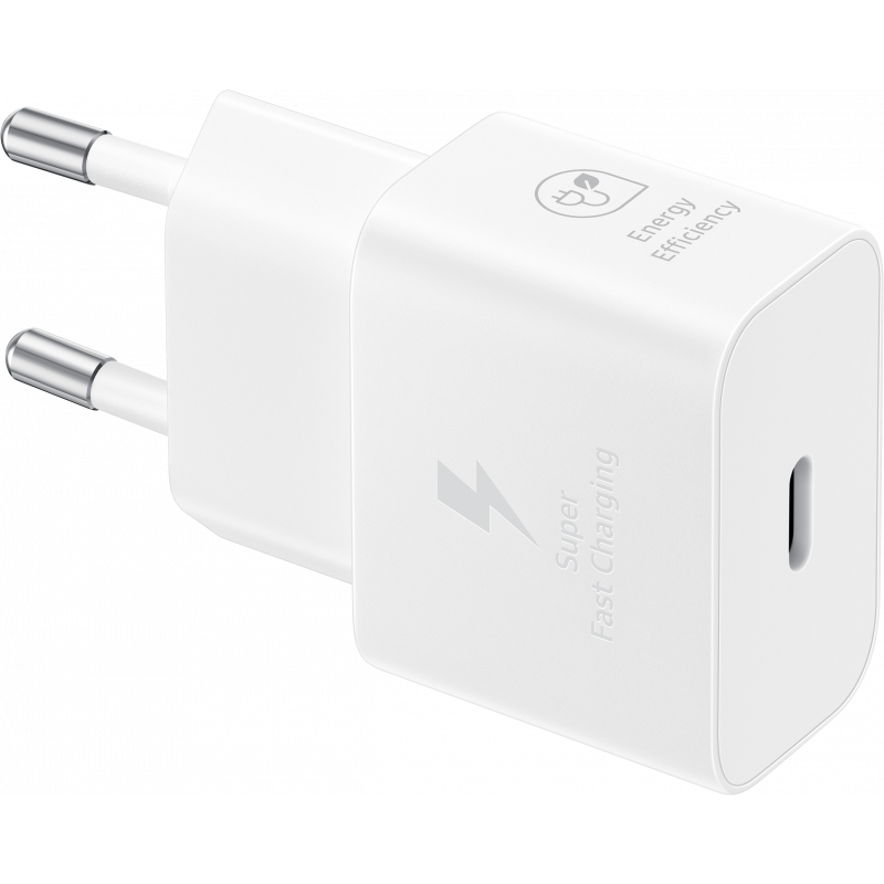 PUNJAČ SAMSUNG 25W, 3A, 1xUSB-C, White